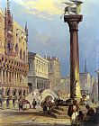 Edward Pritchett St. Marks and the Doges Palace, Venice painting